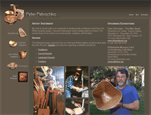 Tablet Screenshot of peterpetrochko.com